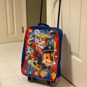 Paw Patrol toddler luggage bag